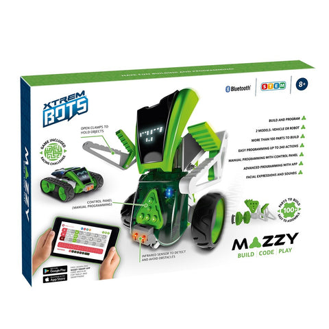 Mazzy Bluetooth enabled Robot - Build Code Play
