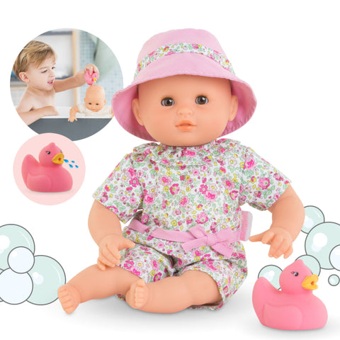 Bebe Bath doll Coralie's Flowers - Jumpsuit 30cm