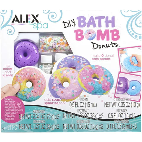 DIY Bath Bomb Donuts