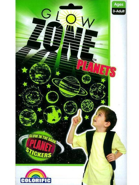 Glow Zone Planets Stickers