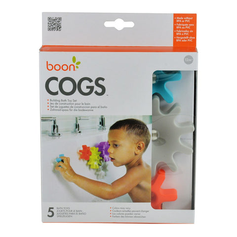 Cogs building bath toy