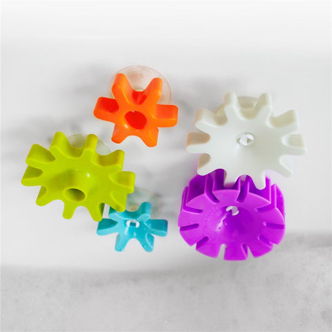Cogs building bath toy