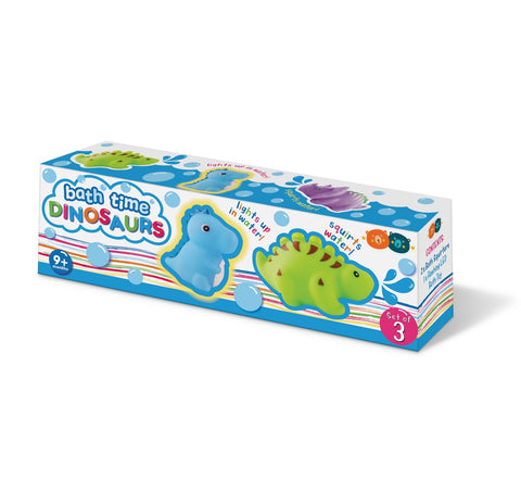 Bath Time Dinosaur Light up Squirties