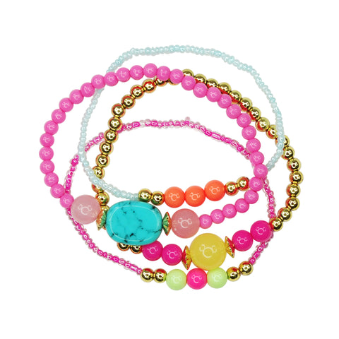 Set of 4 Festival Bracelets