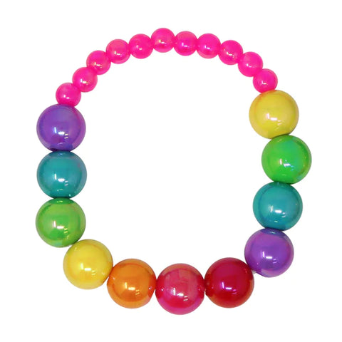 Rainbow Beads Bracelet