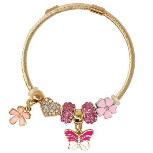 Butterfly Charm Bracelet