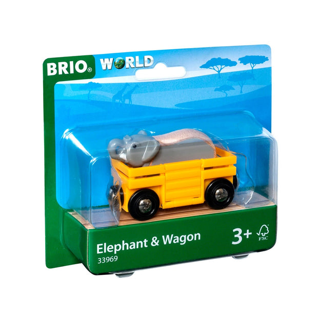 Elephant and Wagon train