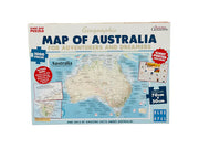 1000pce Map of Australia Adventurers Dreamers