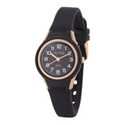 Watch -Smooth lines - black and gold