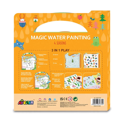 Magic Water Painting- 4 Seasons
