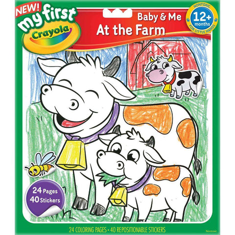 At the Farm Junior colouring and sticker book