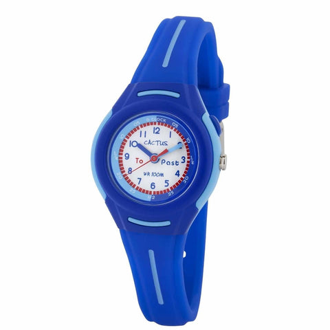 Watch - Blue and light blue detail time teacher