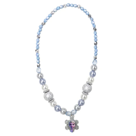 Frozen 2 Elsa Sparkling Snowflake Charm Necklace