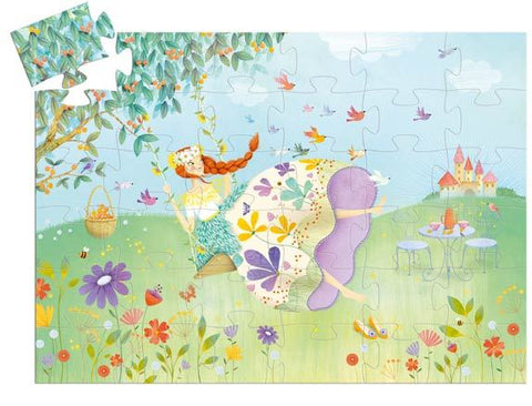 Princess of Spring  Silhouette Puzzle 36pce