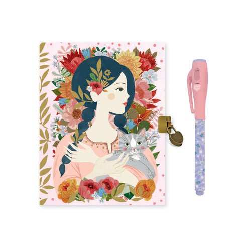 Secret Lockable Diary with Magic Pen Asst