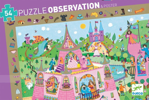 54pce Princess Observation Puzzle