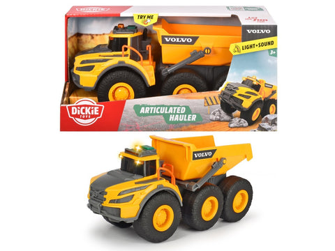 Volvo Articulated Hauler lights and sounds 23cm