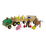 Wooden Farm Truck Set