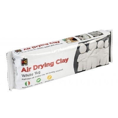 Air Drying Clay - white 1kg