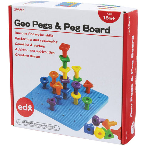 Geo Pegs and Peg Board