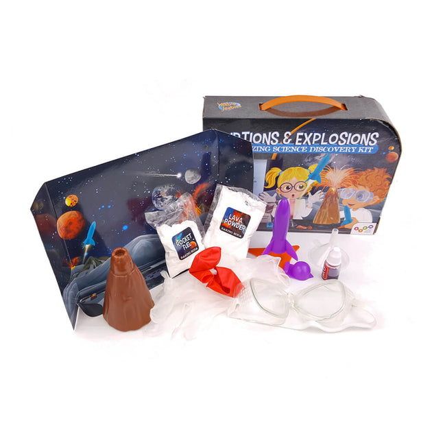 Eruption & Explosions - Fizzing Science Discovery Kit – realtoys