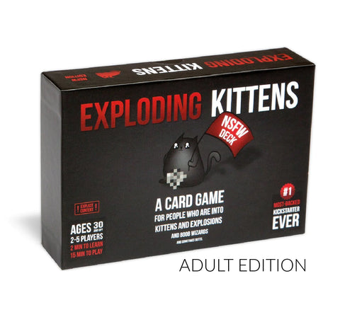 Exploding Kittens Card Game- ADULT NSFW