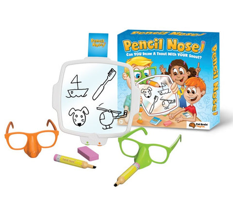 Pencil Nose Game