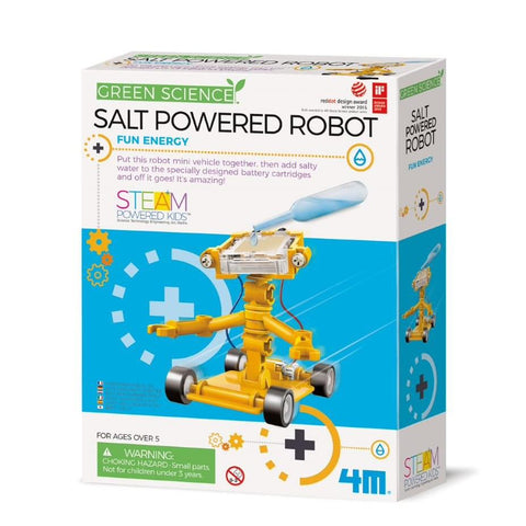 Salt Powered Robot