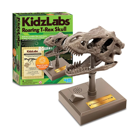 KidzLabs Roaring T-rex Skull