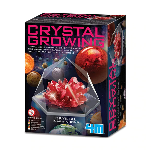 Crystal Growing Imagination  Dome - Red