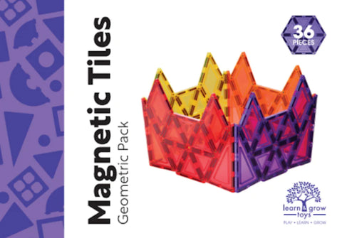 Magnetic Tiles Geometric Pack 36pce