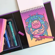 Colouring set - Glitter