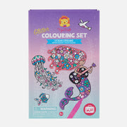 Colouring set - Glitter