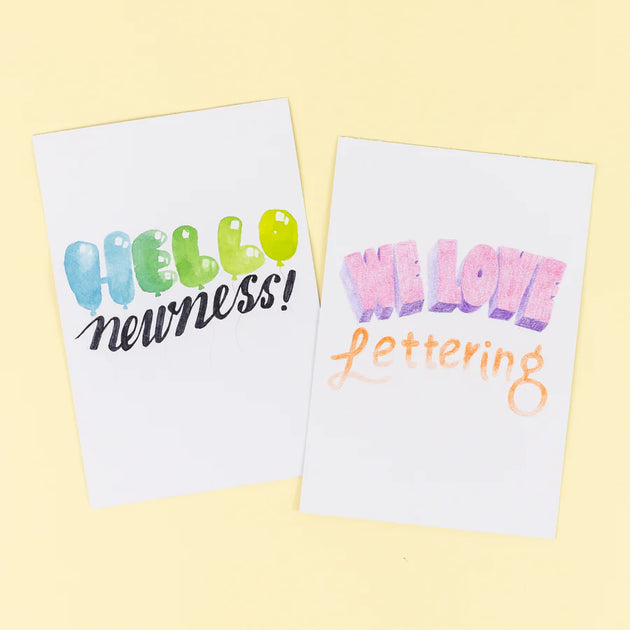 Hand Lettering Kit – realtoys