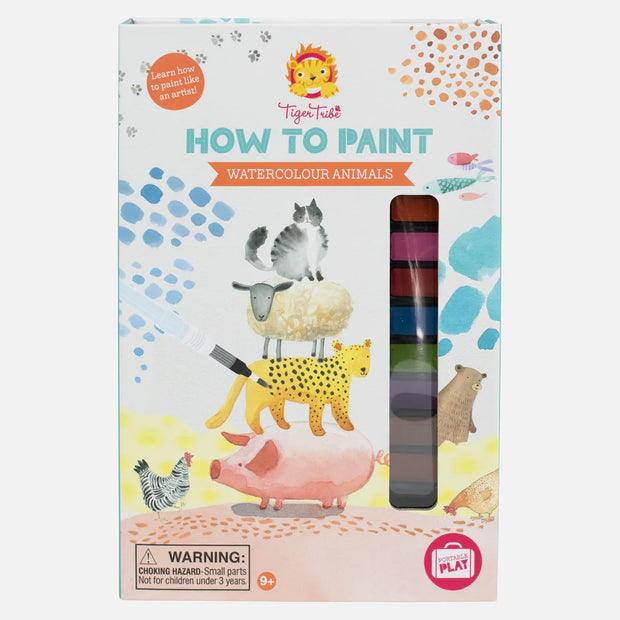 How To Paint - Water Colour Animals