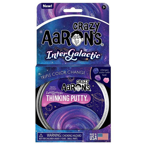 Thinking Putty - Intergalactic Colour changing 90g Tin