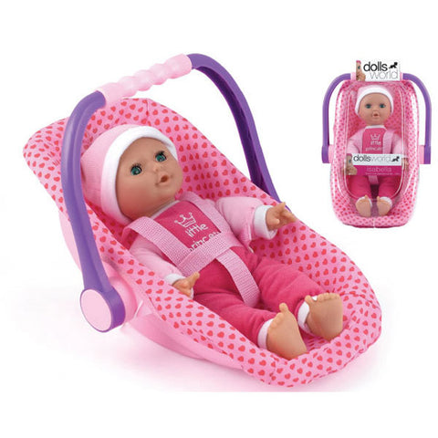 Isabella and Car Seat Capsule