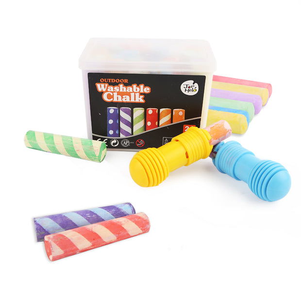 Washable Chalk - 24pce Jumbo Sticks