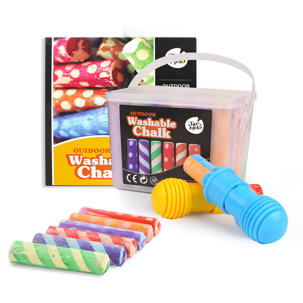 Washable Chalk - 24pce Jumbo Sticks