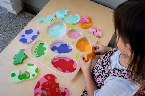 Egg & Dino Puzzle