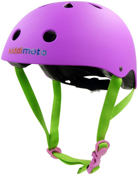 Kiddimoto helmet matte purple - Medium