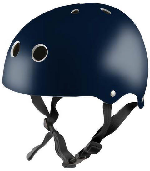 Kiddimoto helmet - Metallic Navy - Small