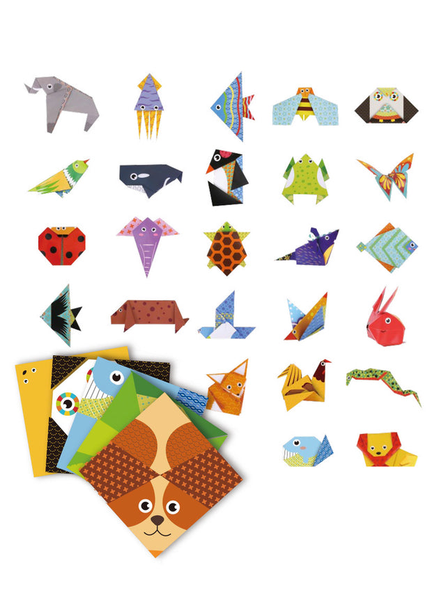 Smart Origami 30pce Animals