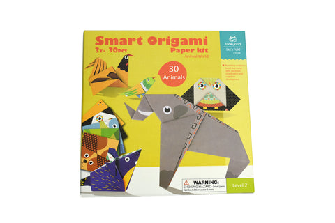 Smart Origami 30pce Animals