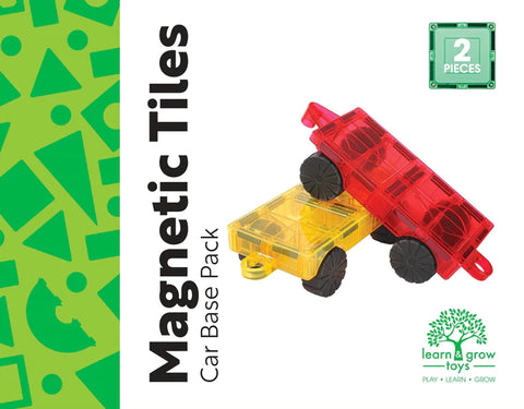 Magnetic Tiles Car Base Pack 2pce