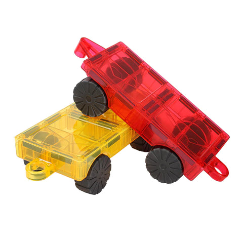 Magnetic Tiles Car Base Pack 2pce