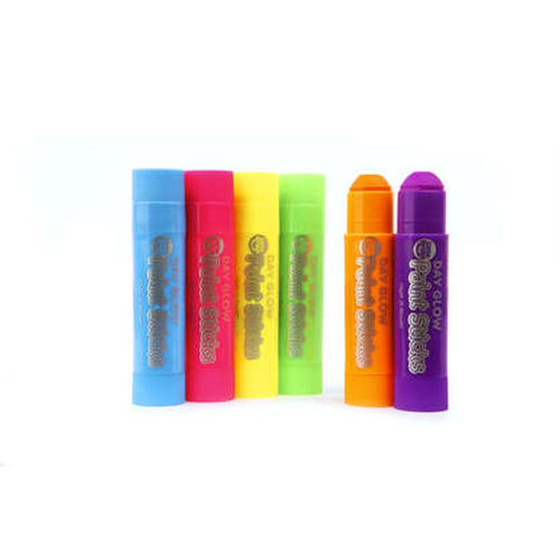 Little Brian Paint Sticks - Fluro glow 6 pack