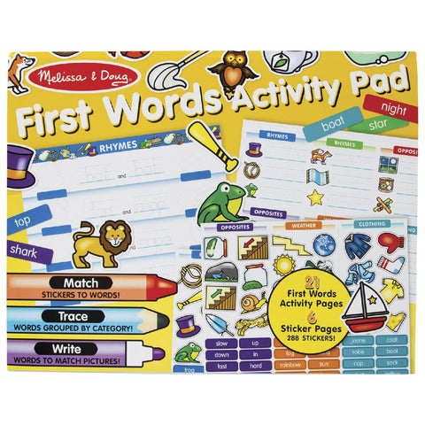 First Words Activity Pad