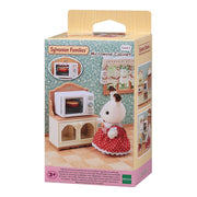 Microwave and cabinet