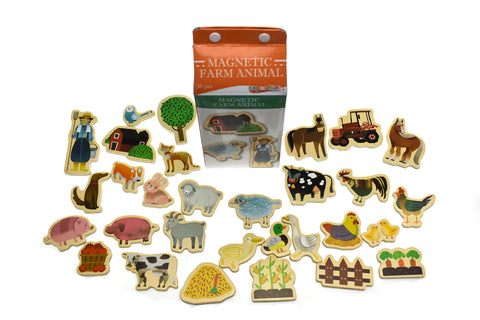 Magnetic Farm Animals 30pcs